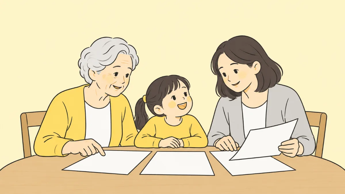 연말정산 공제 신고서의 부양가족 칸에 경로우대와 장애인 표시가 체크된 모습